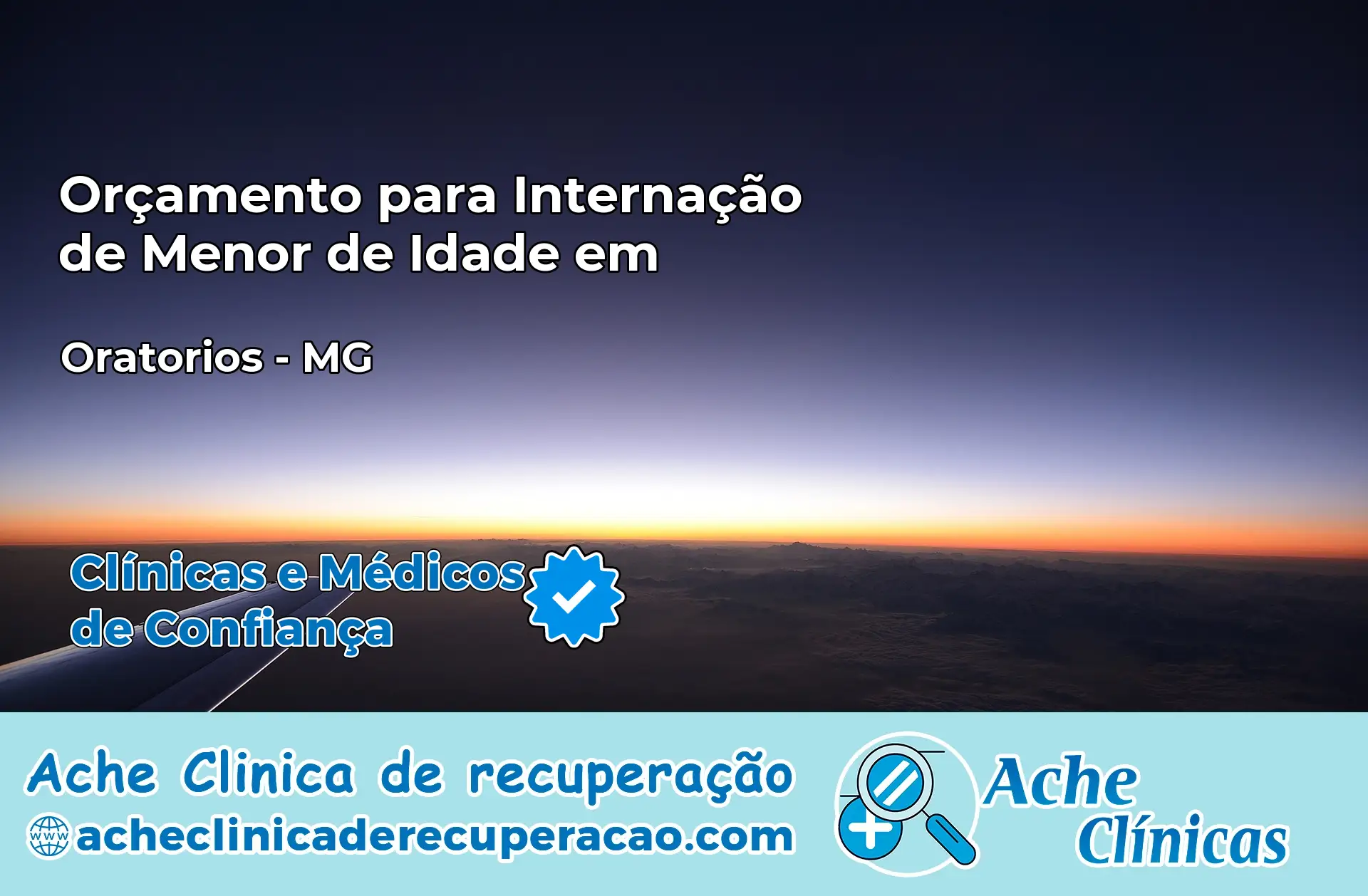 Internação de Menor de Idade em Oratórios – MG