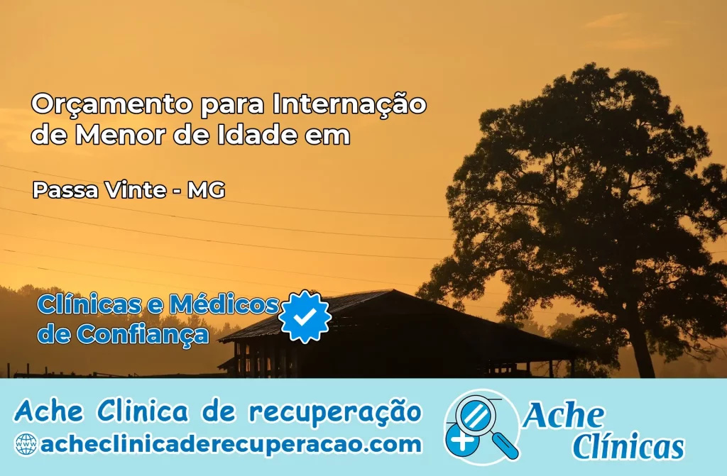Internação de Menor de Idade em Passa Vinte – MG