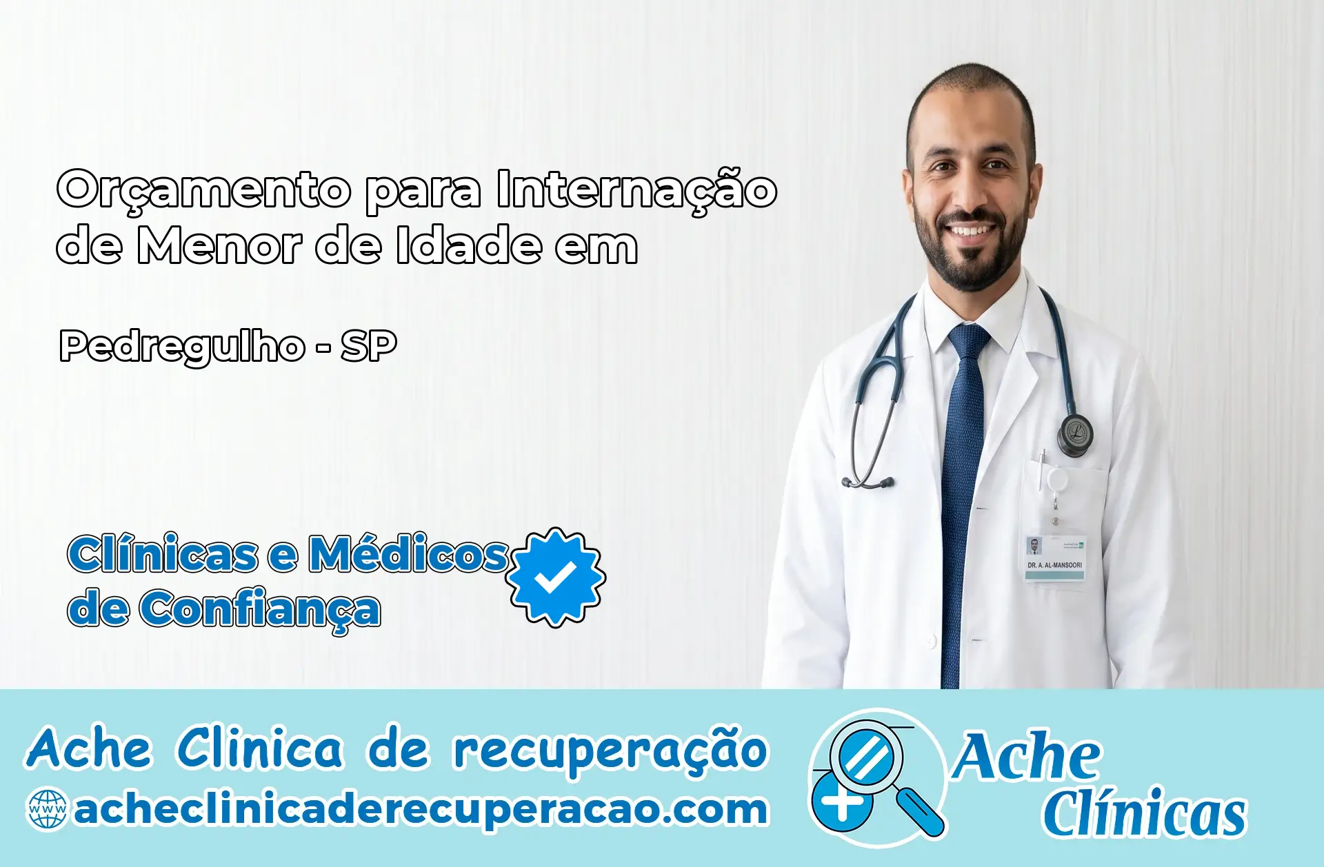 Internação de Menor de Idade em Pedregulho – SP