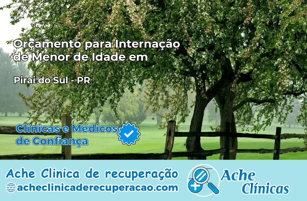 Internação de Menor de Idade em Piraí do Sul – PR
