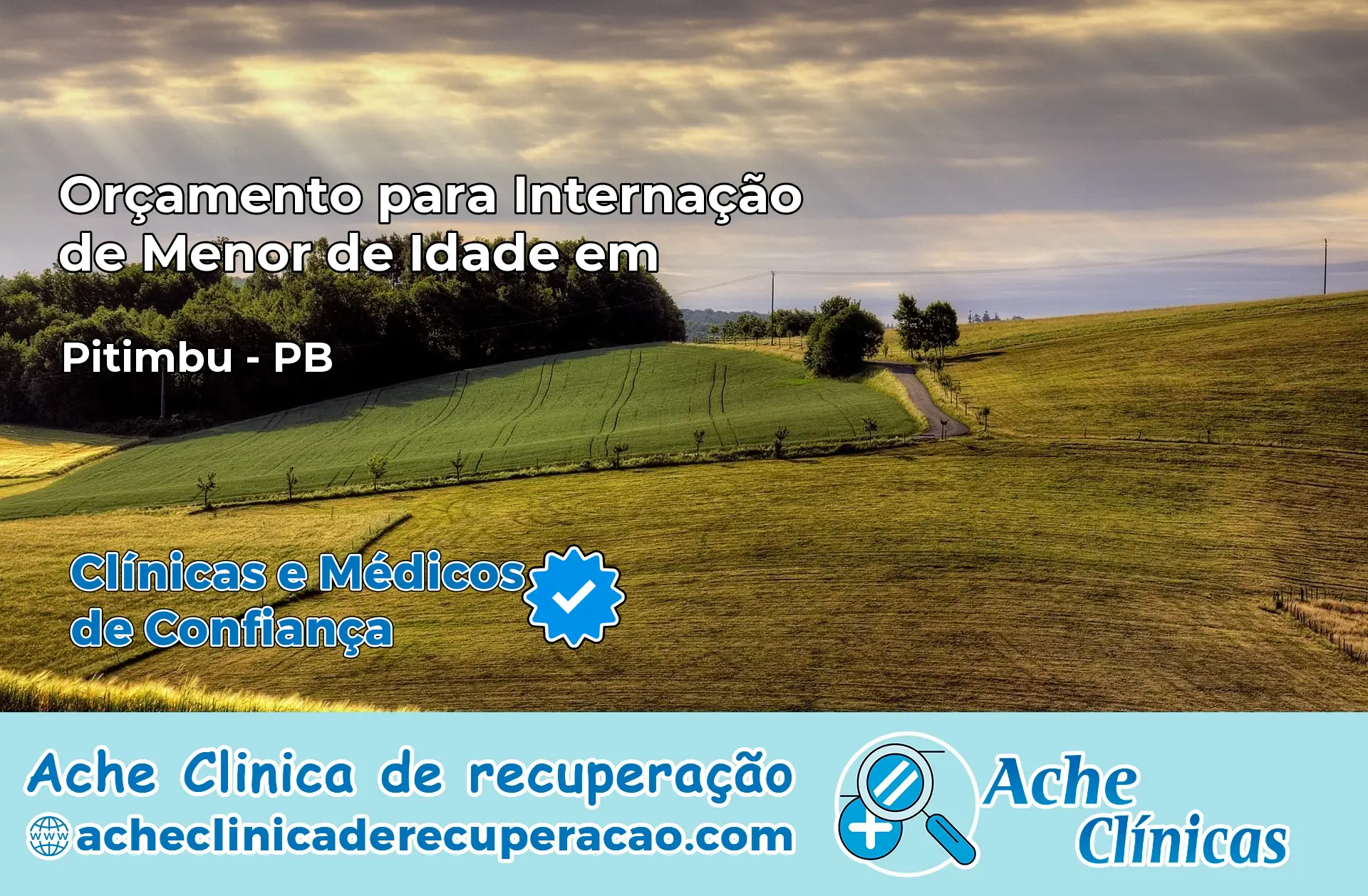 Internação de Menor de Idade em Pitimbu – PB