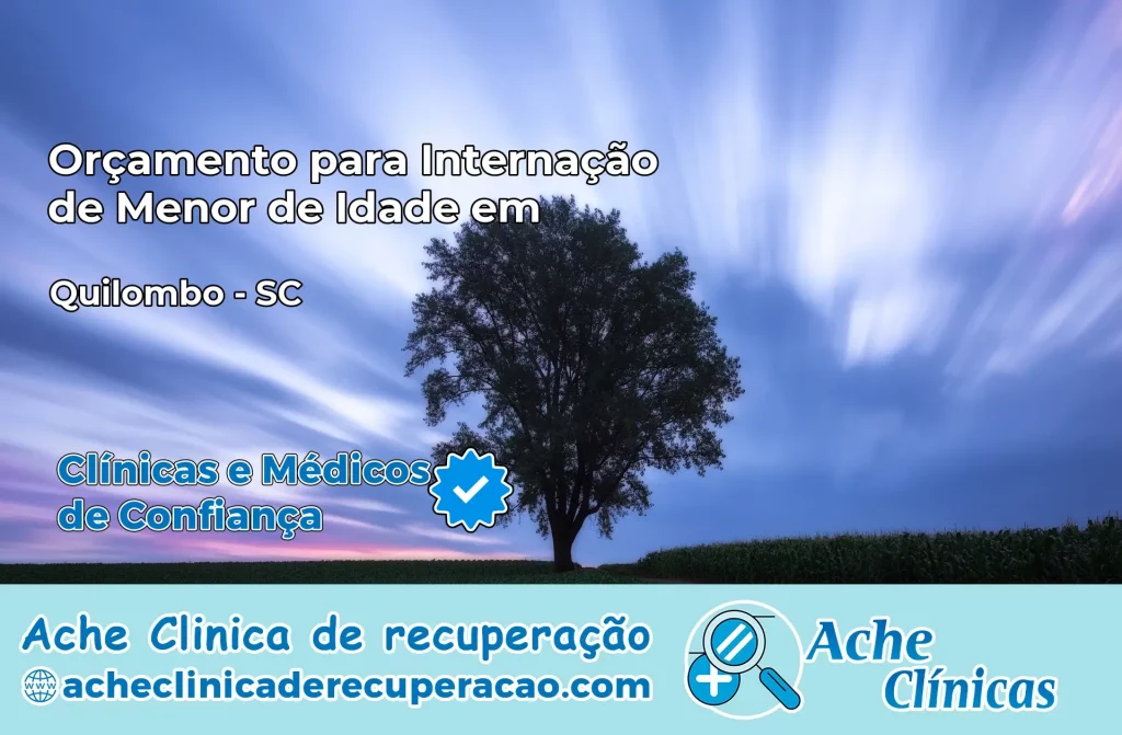 Internação de Menor de Idade em Quilombo – SC
