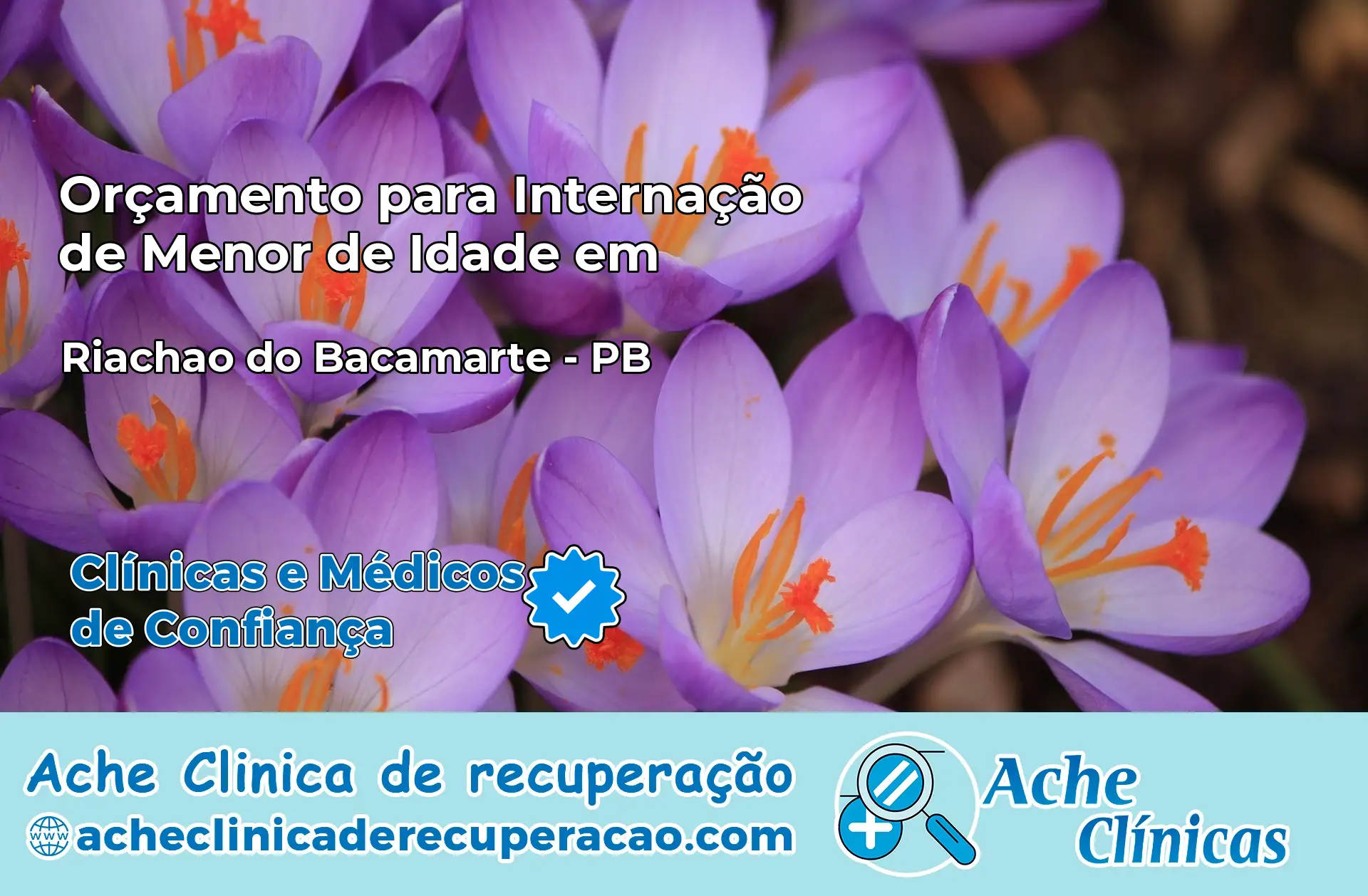 Internação de Menor de Idade em Riachão do Bacamarte – PB