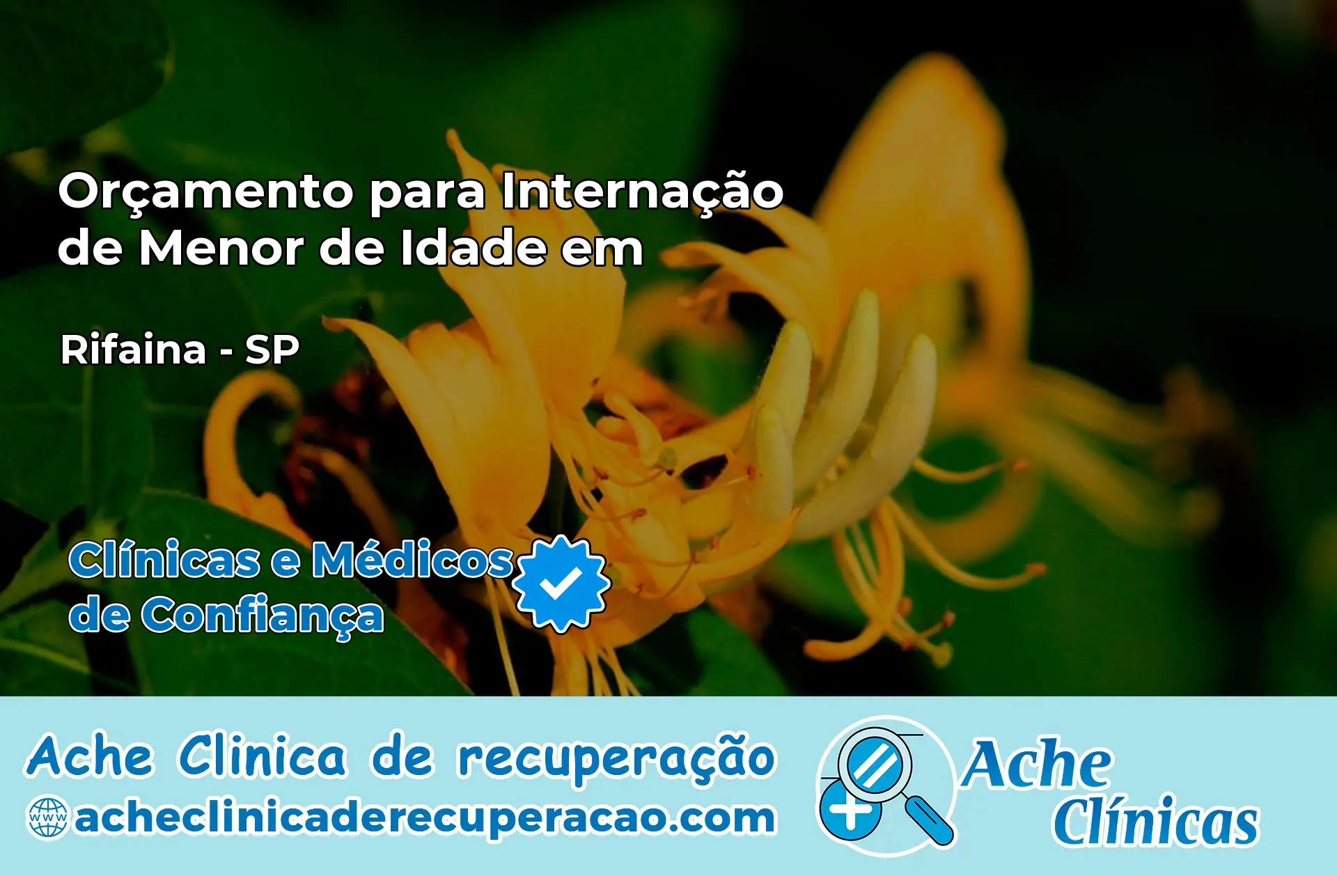 Internação de Menor de Idade em Rifaina – SP