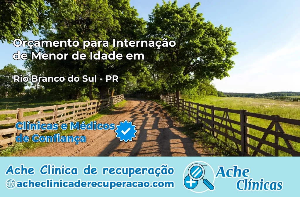 Internação de Menor de Idade em Rio Branco do Sul – PR