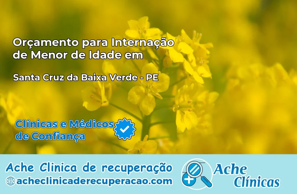 Internação de Menor de Idade em Santa Cruz da Baixa Verde – PE