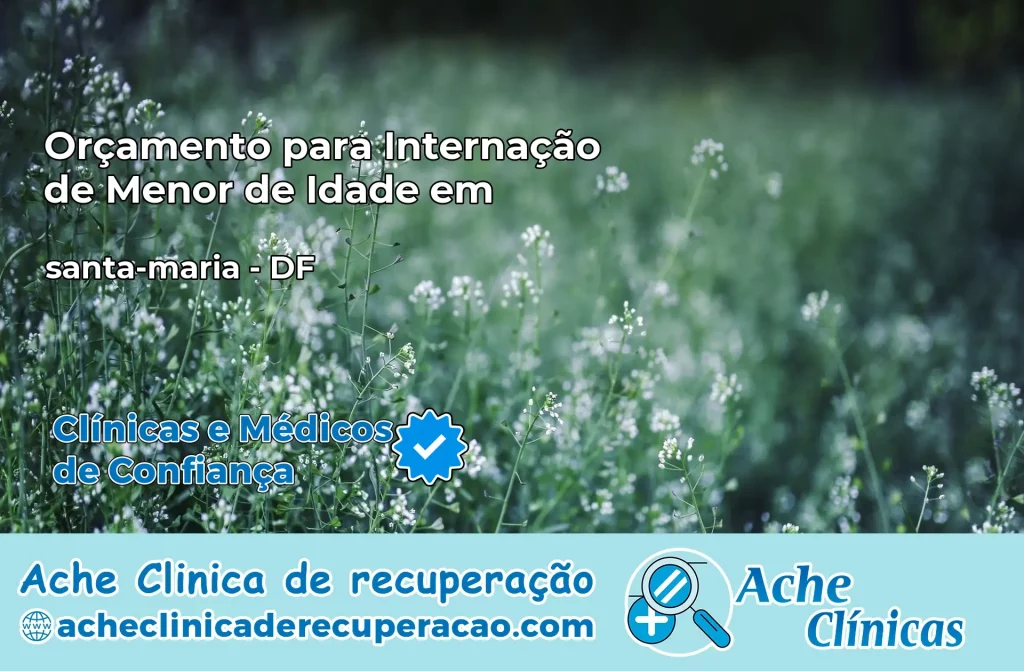 Internação de Menor de Idade em santa-maria – DF