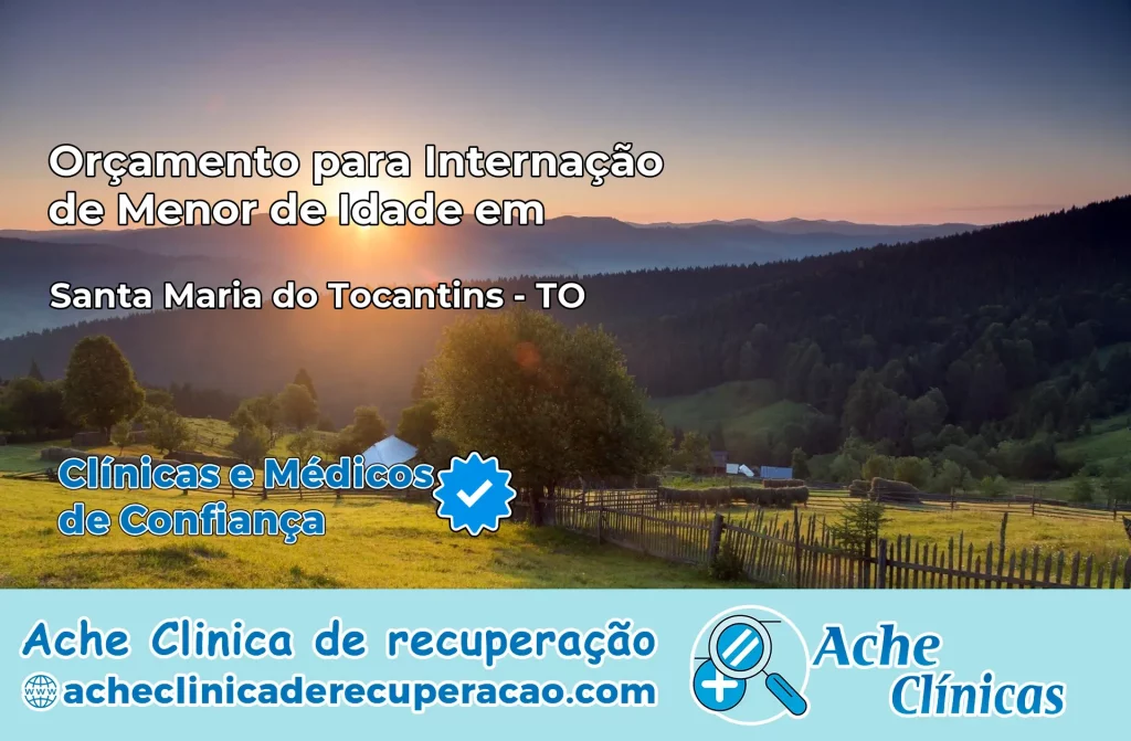 Internação de Menor de Idade em Santa Maria do Tocantins – TO