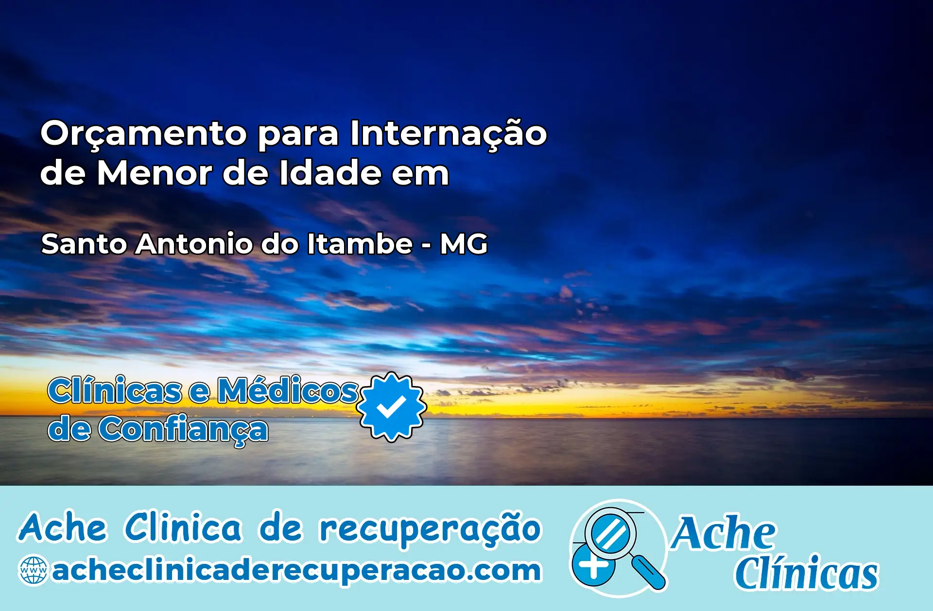 Internação de Menor de Idade em Santo Antônio do Itambé – MG