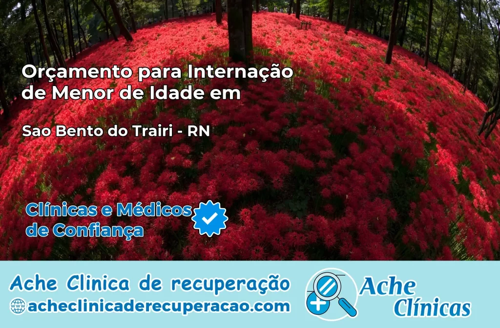Internação de Menor de Idade em São Bento do Trairí – RN