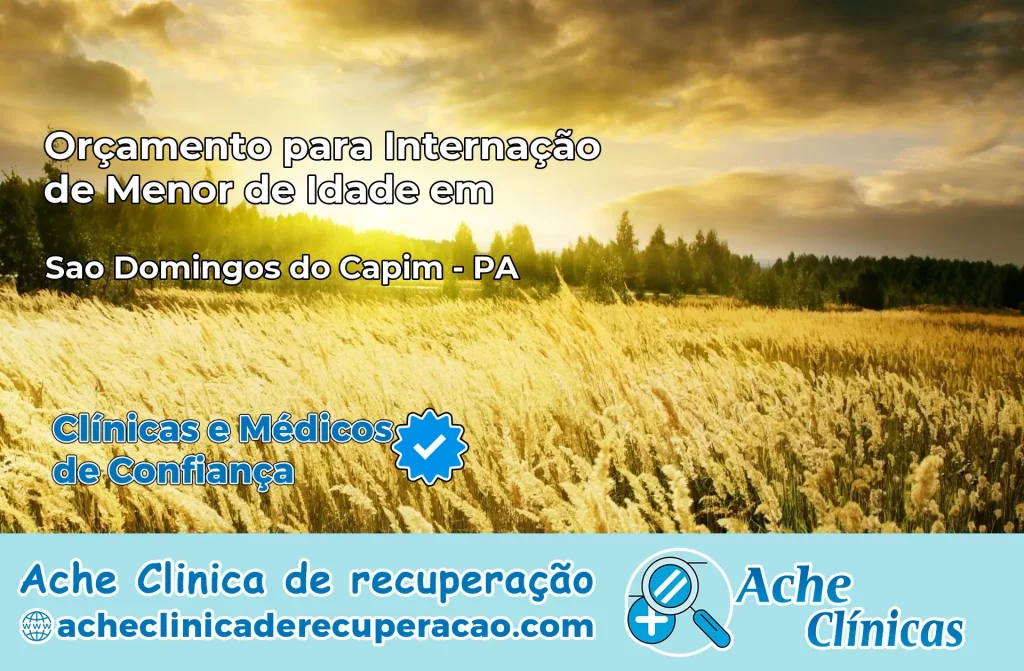Internação de Menor de Idade em São Domingos do Capim – PA