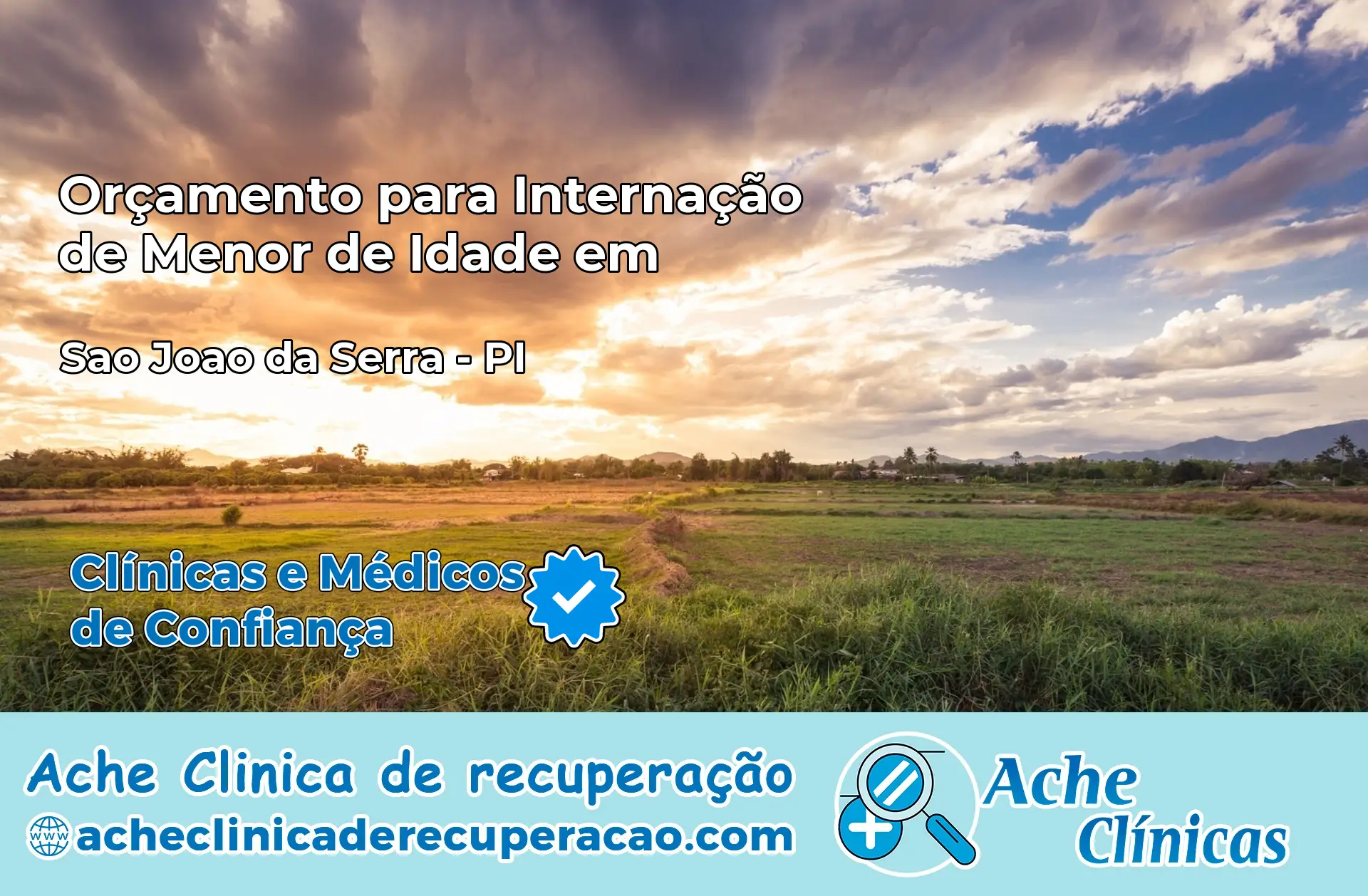 Internação de Menor de Idade em São João da Serra – PI