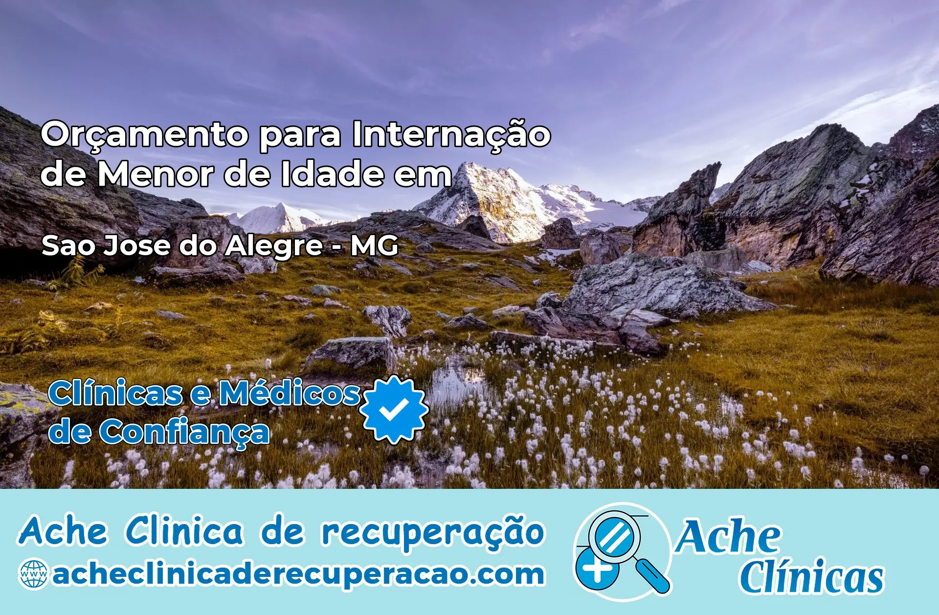 Internação de Menor de Idade em São José do Alegre – MG