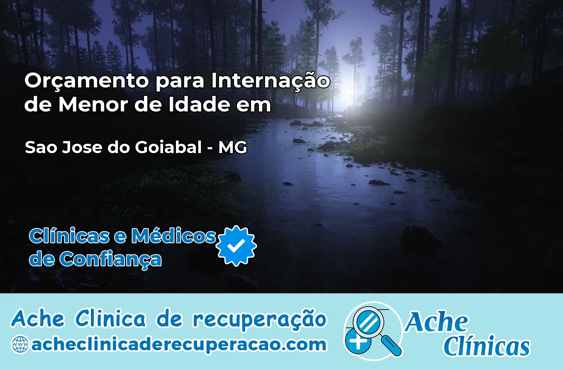 Internação de Menor de Idade em São José do Goiabal – MG