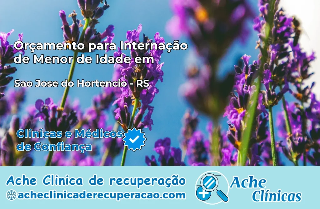 Internação de Menor de Idade em São José do Hortêncio – RS