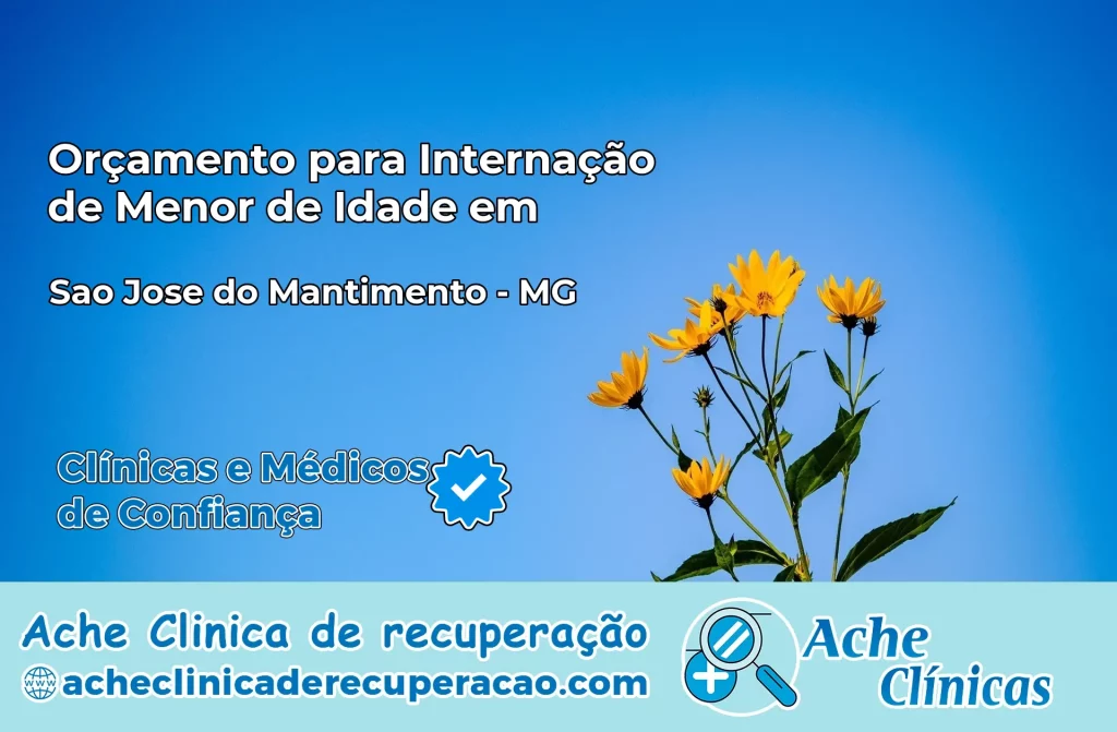 Internação de Menor de Idade em São José do Mantimento – MG