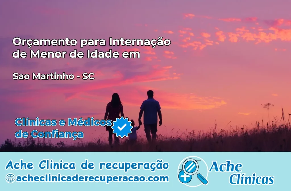 Internação de Menor de Idade em São Martinho – SC