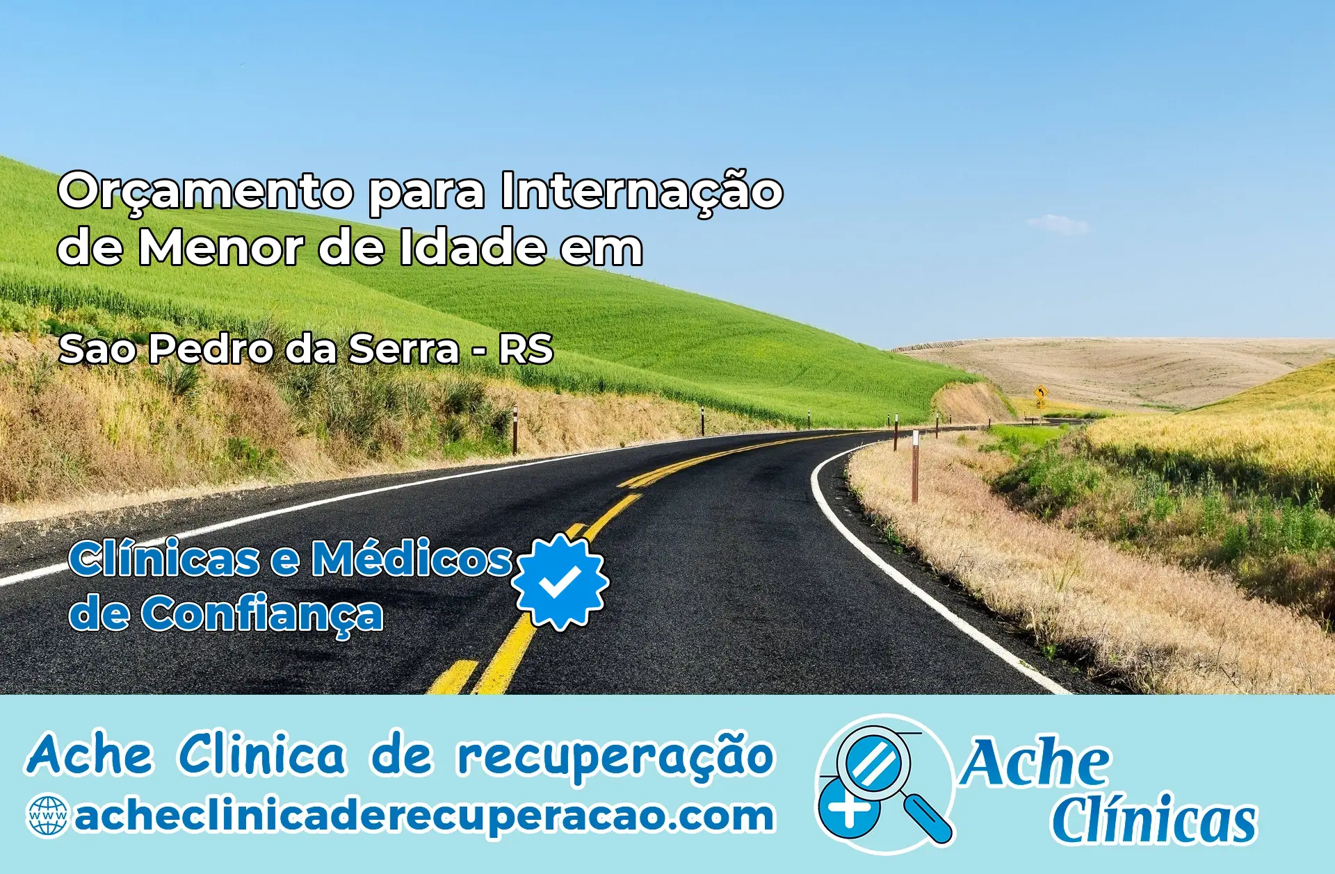 Internação de Menor de Idade em São Pedro da Serra – RS