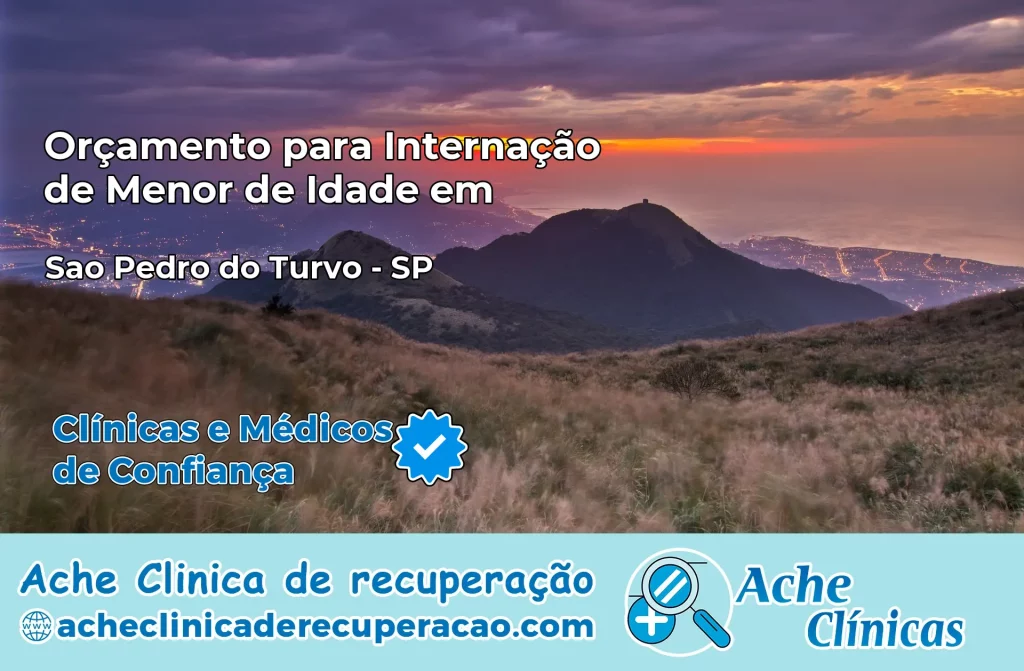 Internação de Menor de Idade em São Pedro do Turvo – SP