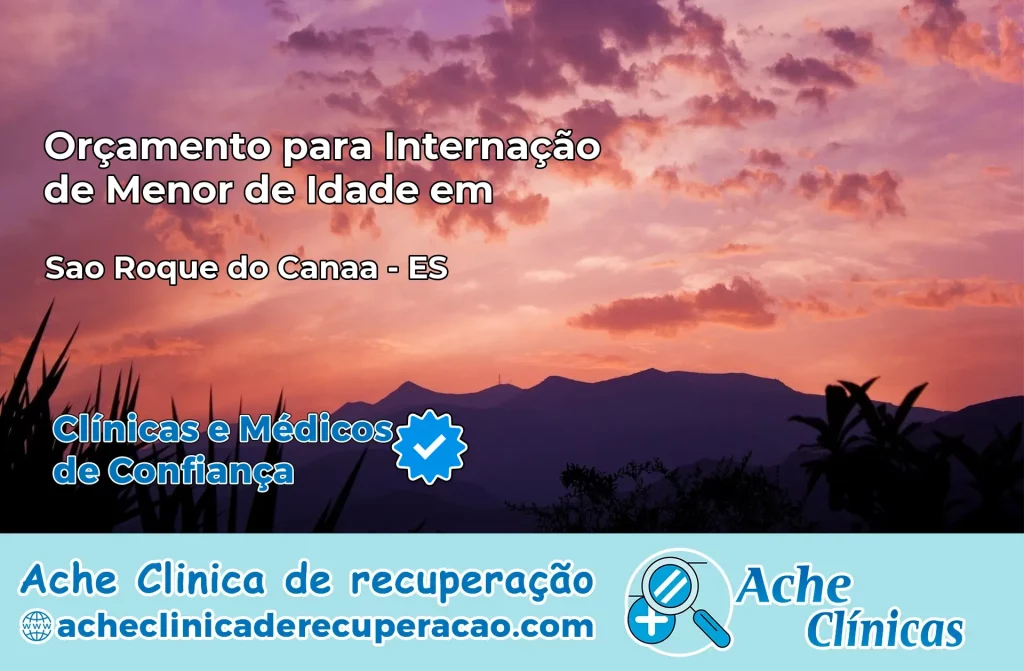 Internação de Menor de Idade em São Roque do Canaã – ES