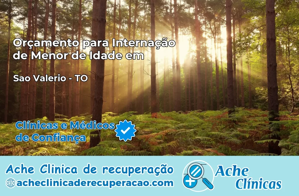 Internação de Menor de Idade em São Valério – TO