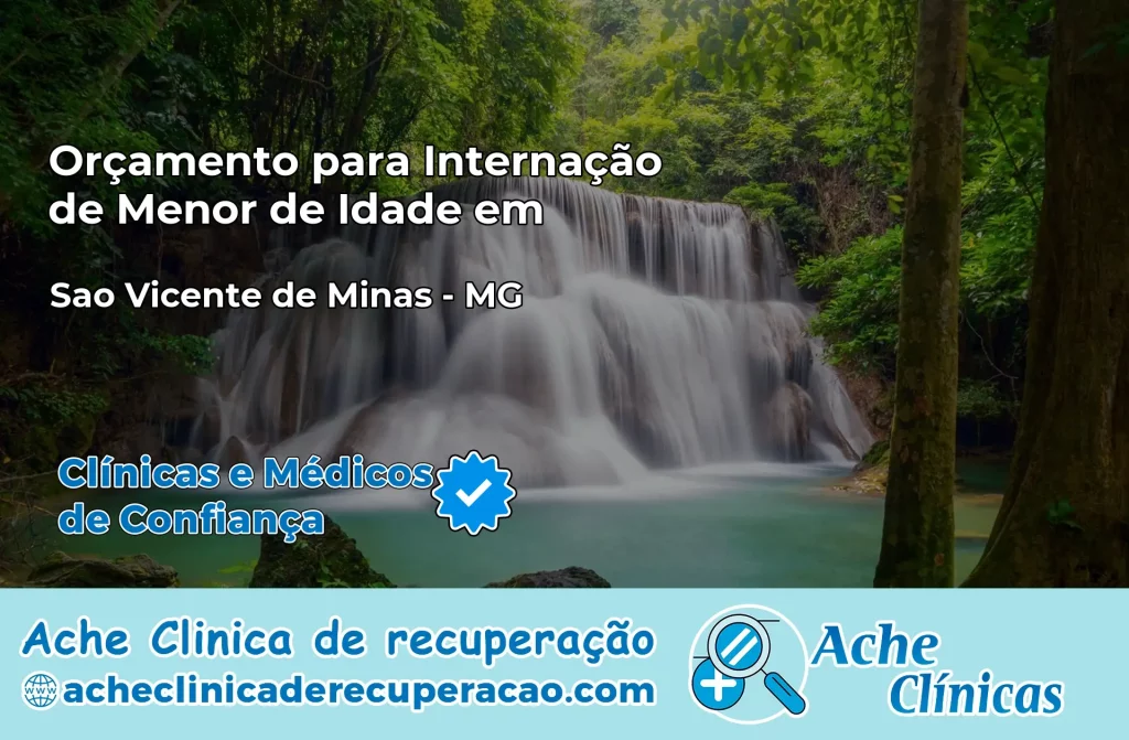 Internação de Menor de Idade em São Vicente de Minas – MG