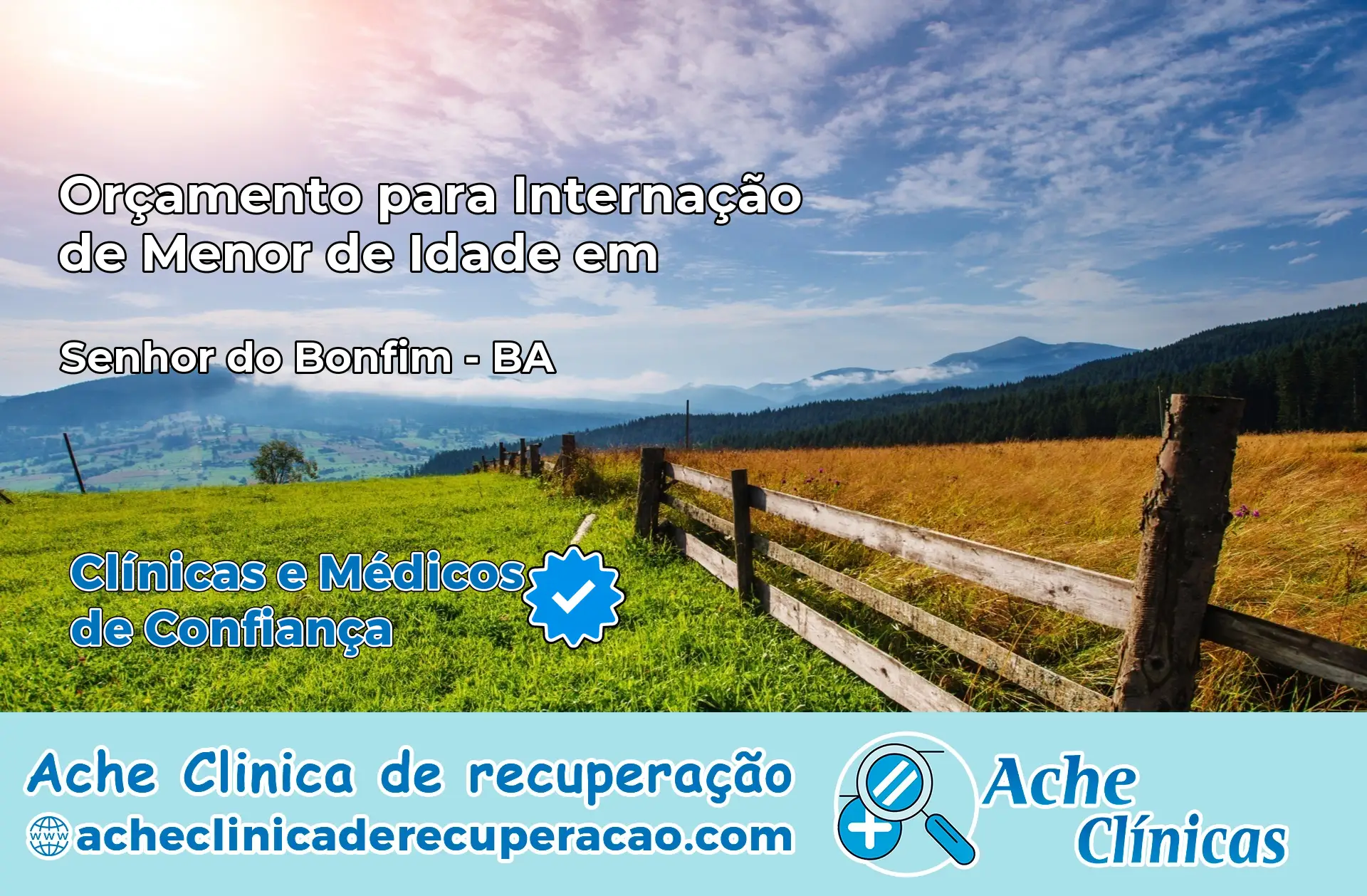 Internação de Menor de Idade em Senhor do Bonfim – BA