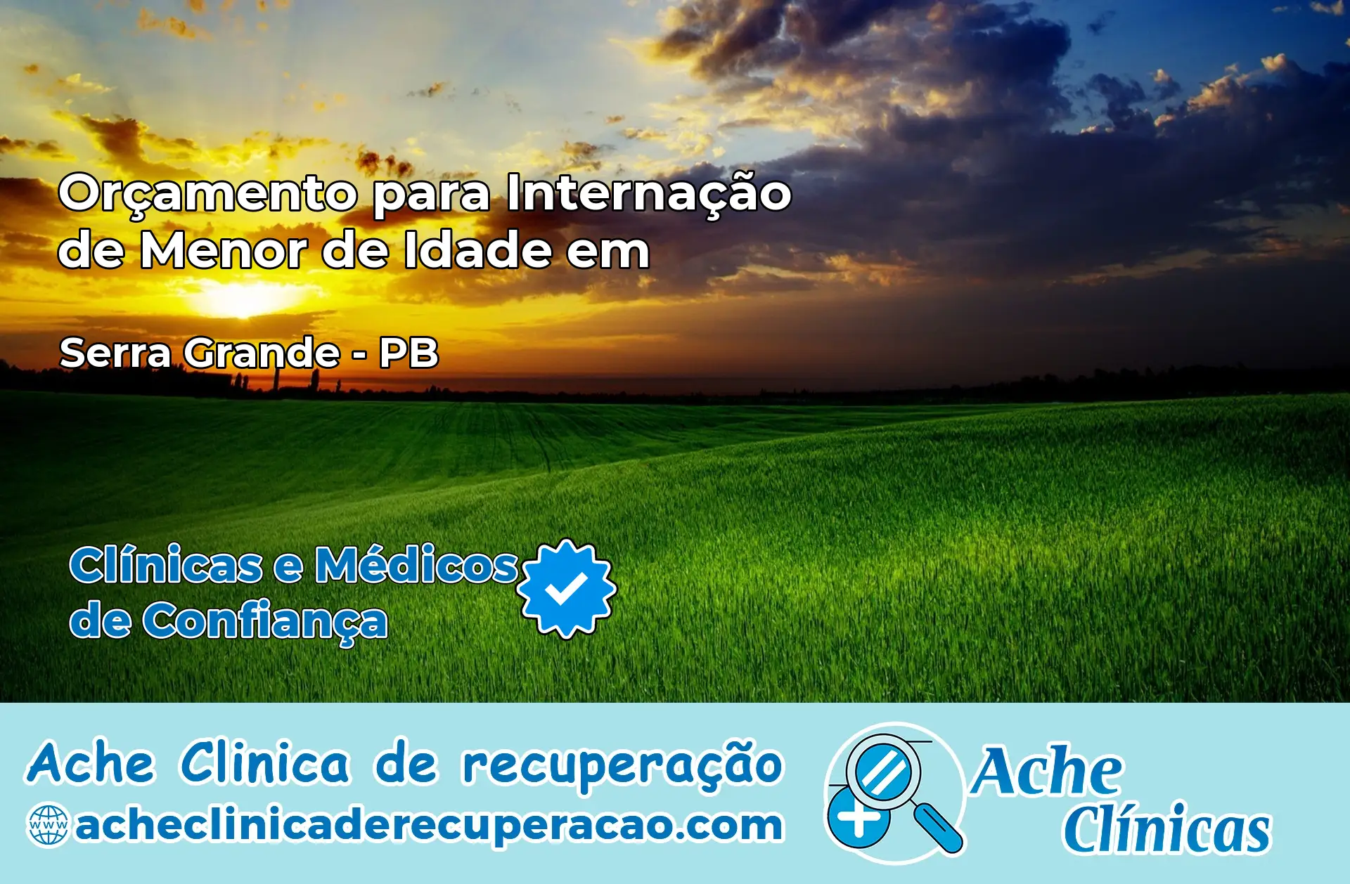 Internação de Menor de Idade em Serra Grande – PB