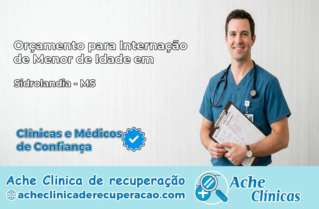 Internação de Menor de Idade em Sidrolândia – MS