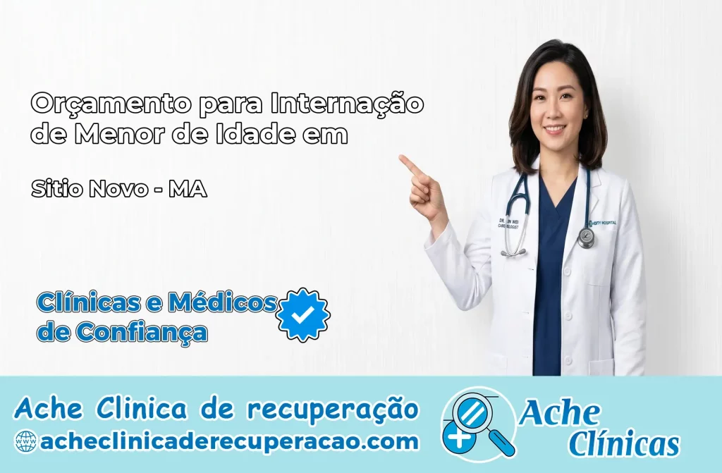 Internação de Menor de Idade em Sítio Novo – MA