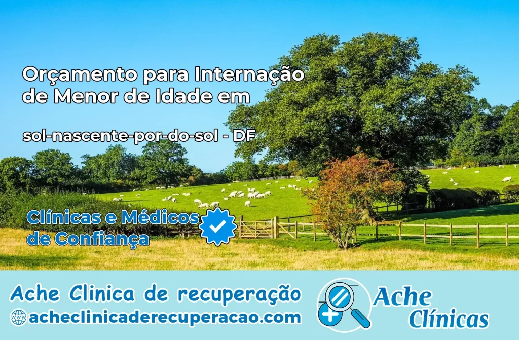 Internação de Menor de Idade em sol-nascente-por-do-sol – DF