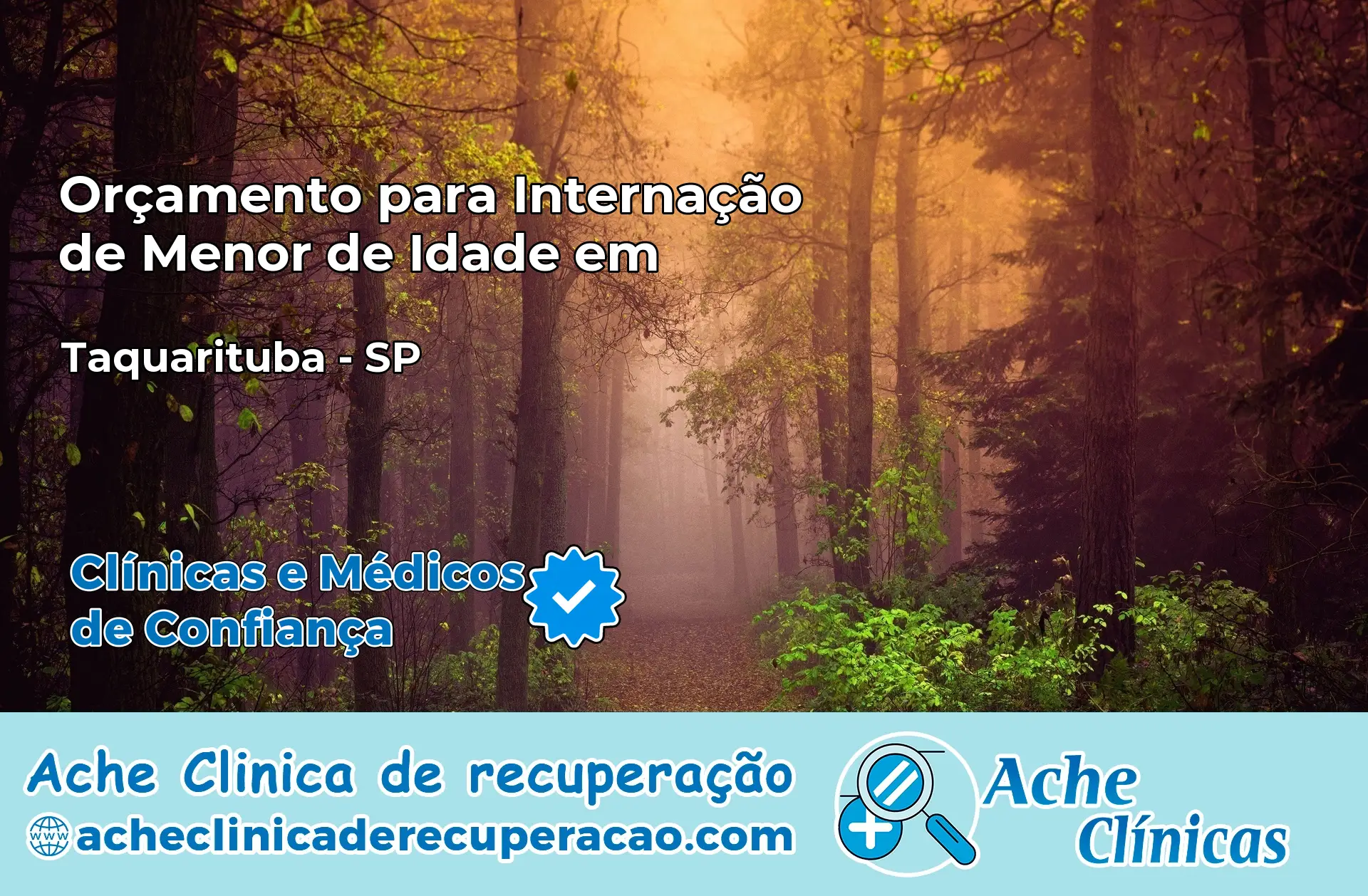 Internação de Menor de Idade em Taquarituba – SP
