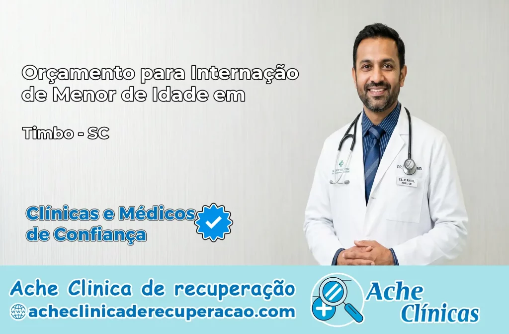 Internação de Menor de Idade em Timbó – SC
