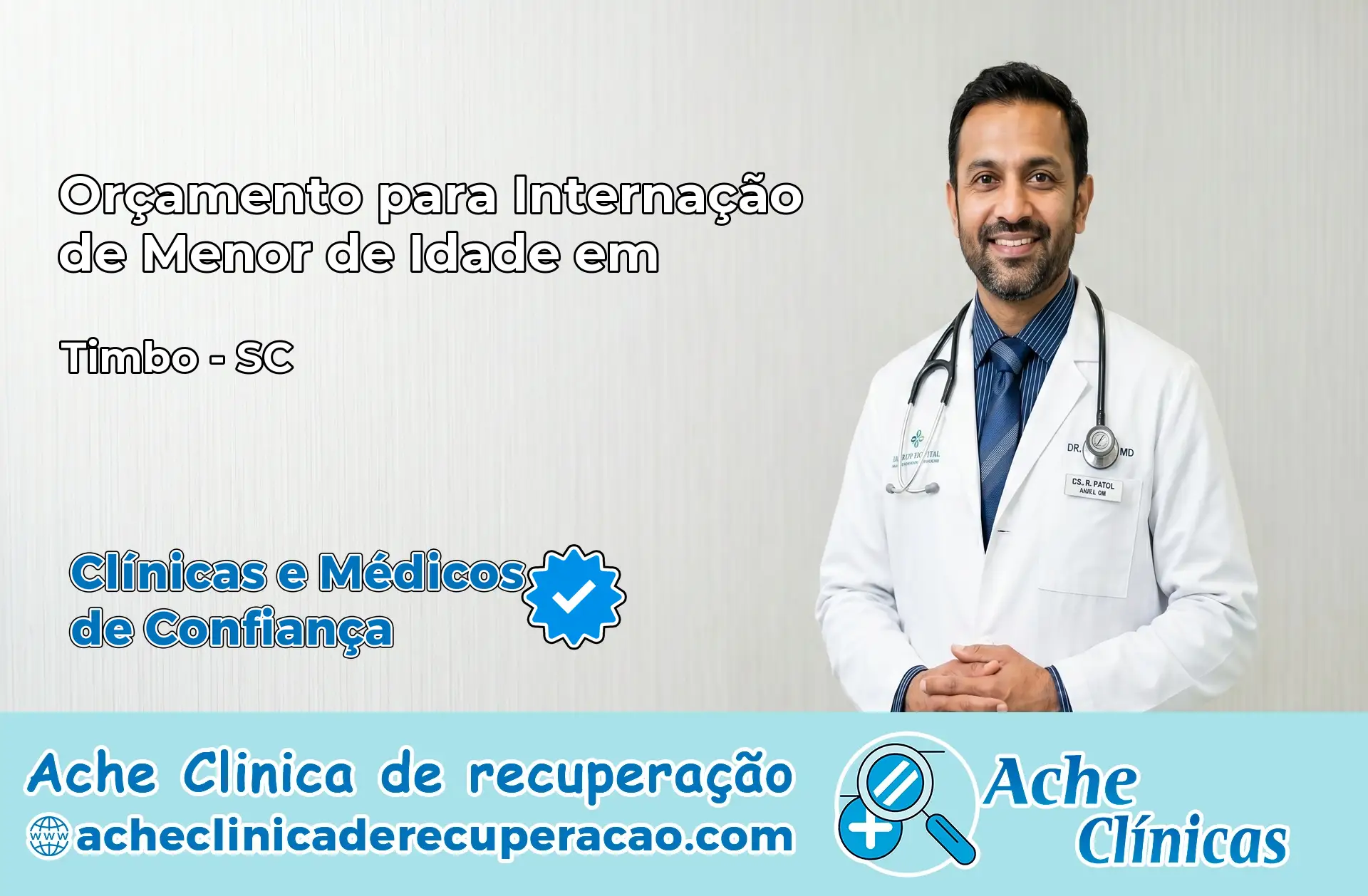 Internação de Menor de Idade em Timbó – SC