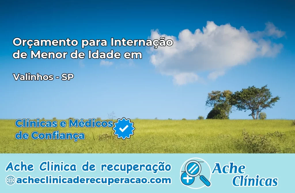 Internação de Menor de Idade em Valinhos – SP